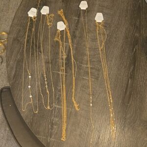 Fashion Jewelry Gold Necklace Collection